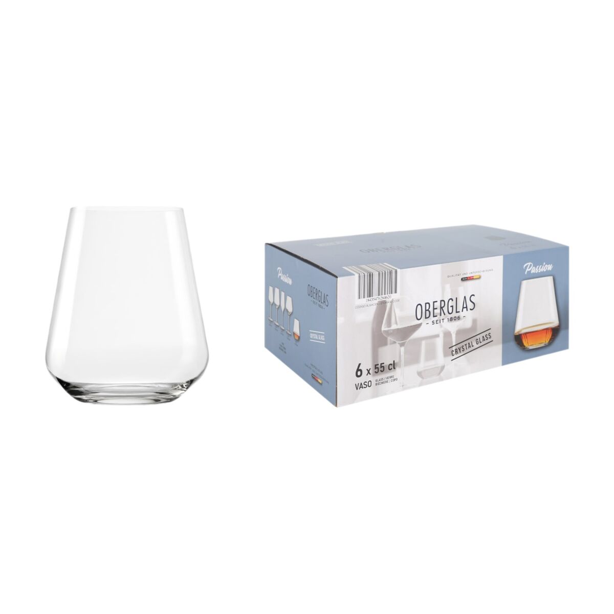 Set Čaša Inde Passion 550 ml 6 Dijelovi